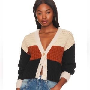 525 Mixed Media Cardigan